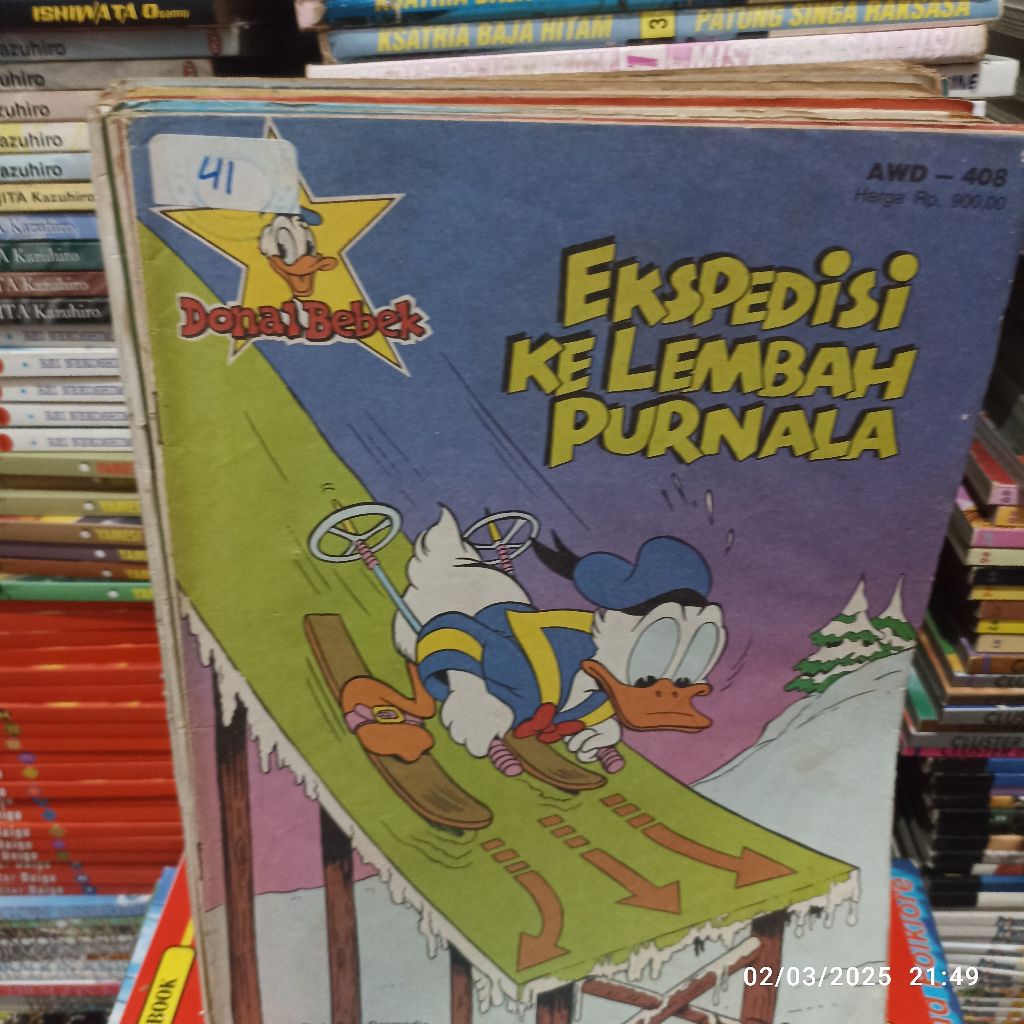 Jual Majalah komik donal bebek seri awd album walt disney edisi awal ...