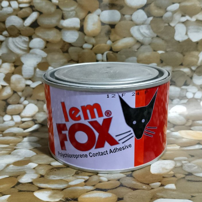 Jual FOX Lem Kuning Kemasan Kaleng 300g 300gr 300gram | Shopee Indonesia