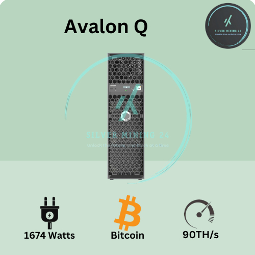 Jual Canaan Avalon Q 90T 1674W BTC Bitcoin Mining BTC Miner SHA-256 90 ...