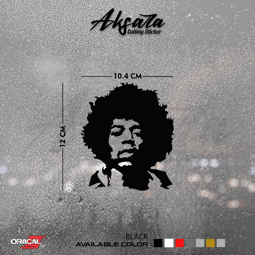 Jual Stiker Cutting Jimi Hendrix | Cutting Sticker Jimi Hendrix ...