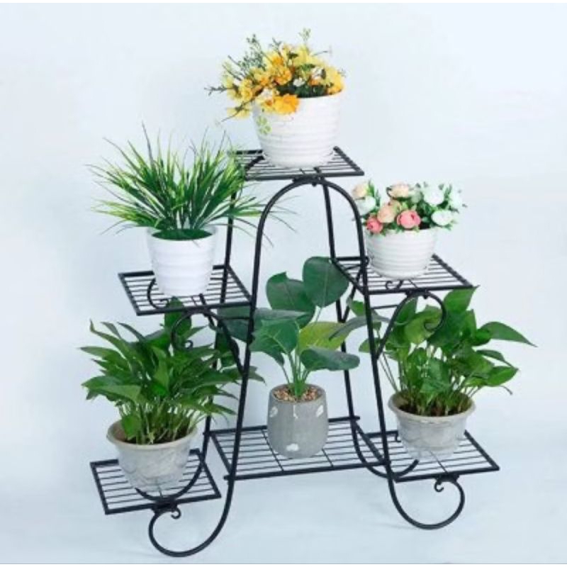 Jual RAK BUNGA SUSUN 6 / RAK POT BUNGA SUSUN CANTIK | Shopee Indonesia