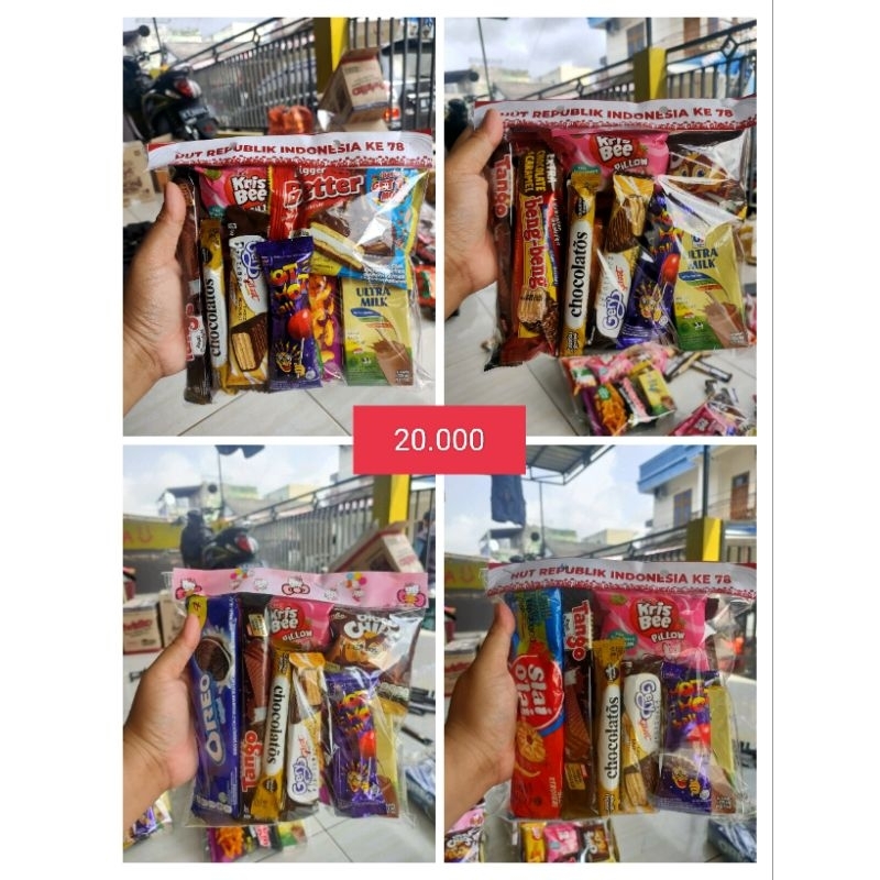 Jual parcel Snack 23.000 | Shopee Indonesia