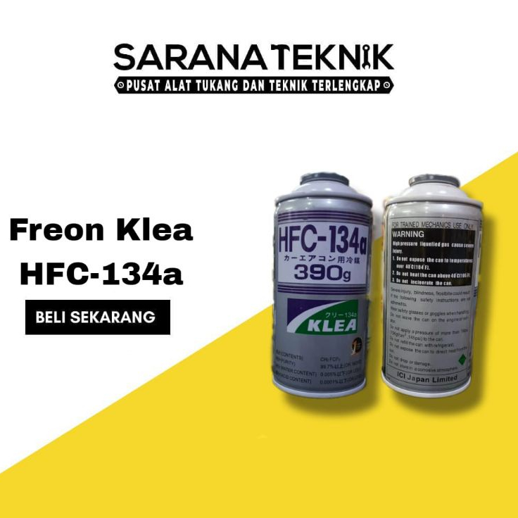 Jual Freon kulkas & AC mobil R134a Original Klea gold / Freon pendingin ...