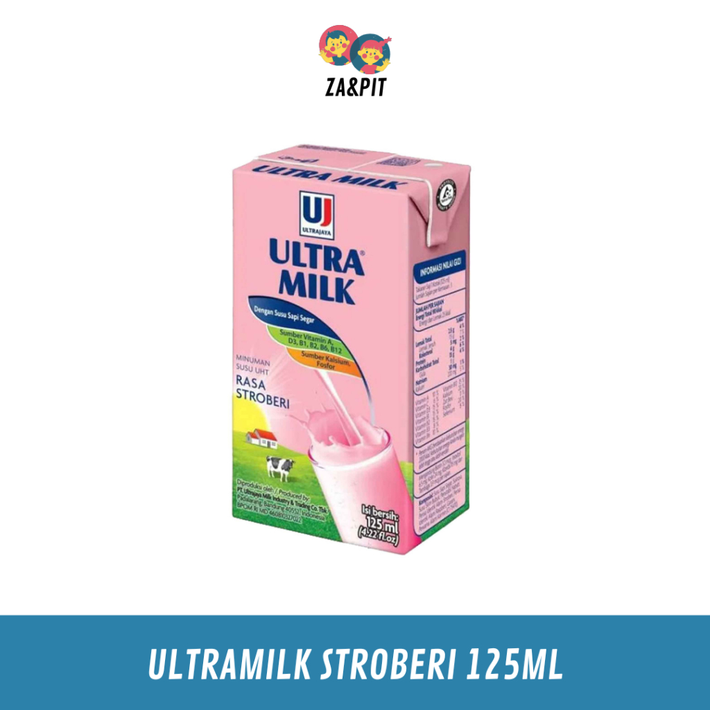 Jual Susu UHT Ultra Milk 125ml 1 Karton / Dus Isi 40 Pcs - Semua Rasa ...