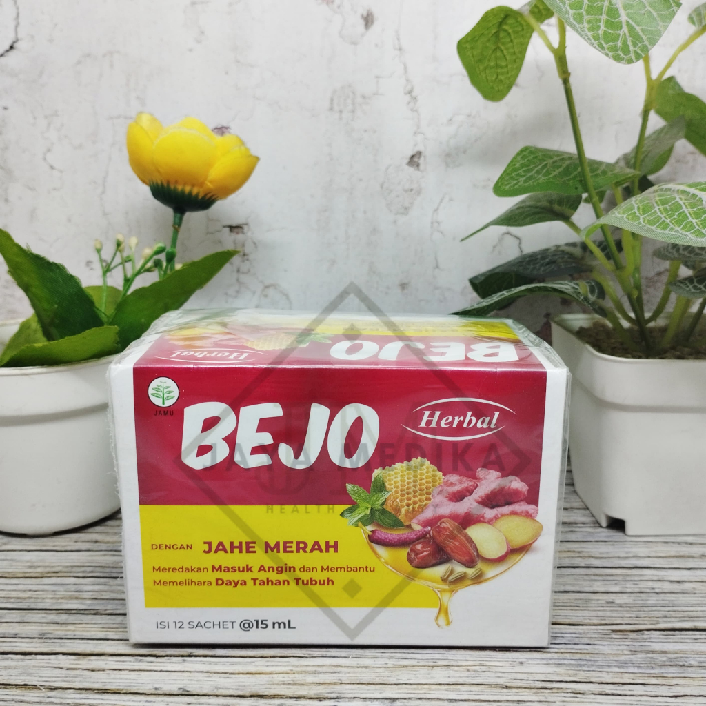 Jual BEJO JAHE MERAH 1 Box Isi 12 sachet - Untuk Masuk Angin & Daya ...