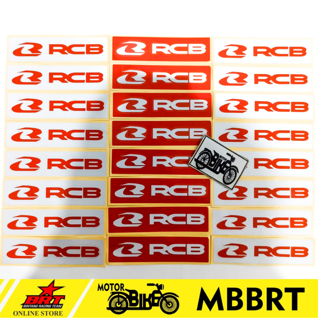 Jual STICKER STIKER LOGO RCB STIKER CUTTING GLOSSY | Shopee Indonesia