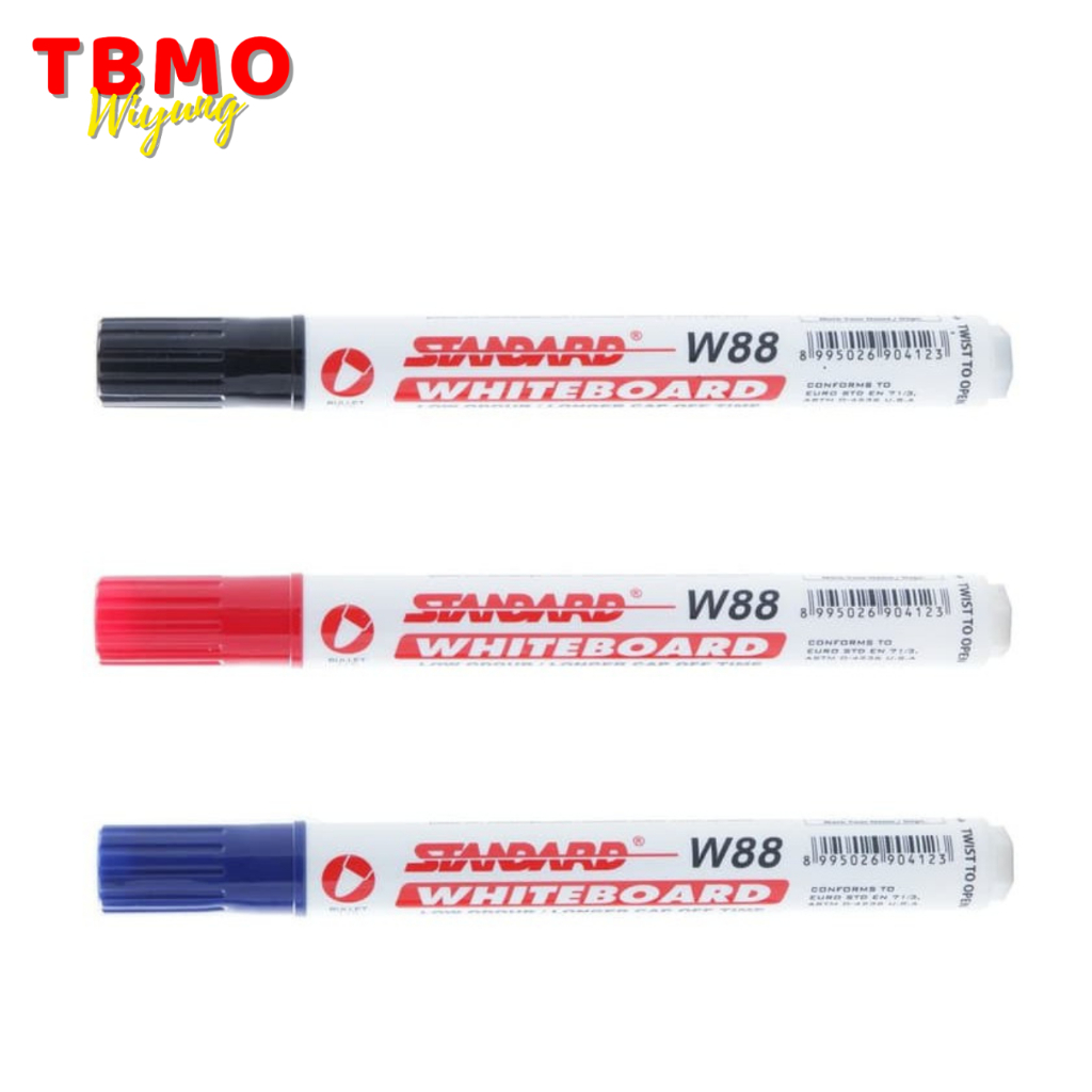 Jual TBMO Spidol Whiteboard Standard / Spidol Papan Tulis W-88 - Pcs ...