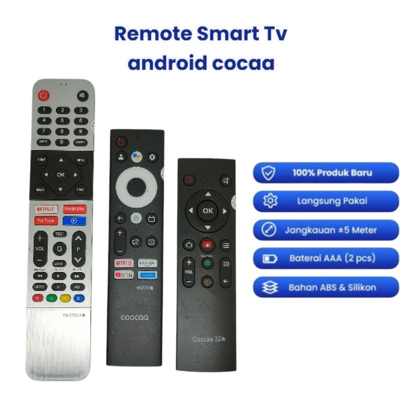Jual Remote smart TV coocaa android | Shopee Indonesia
