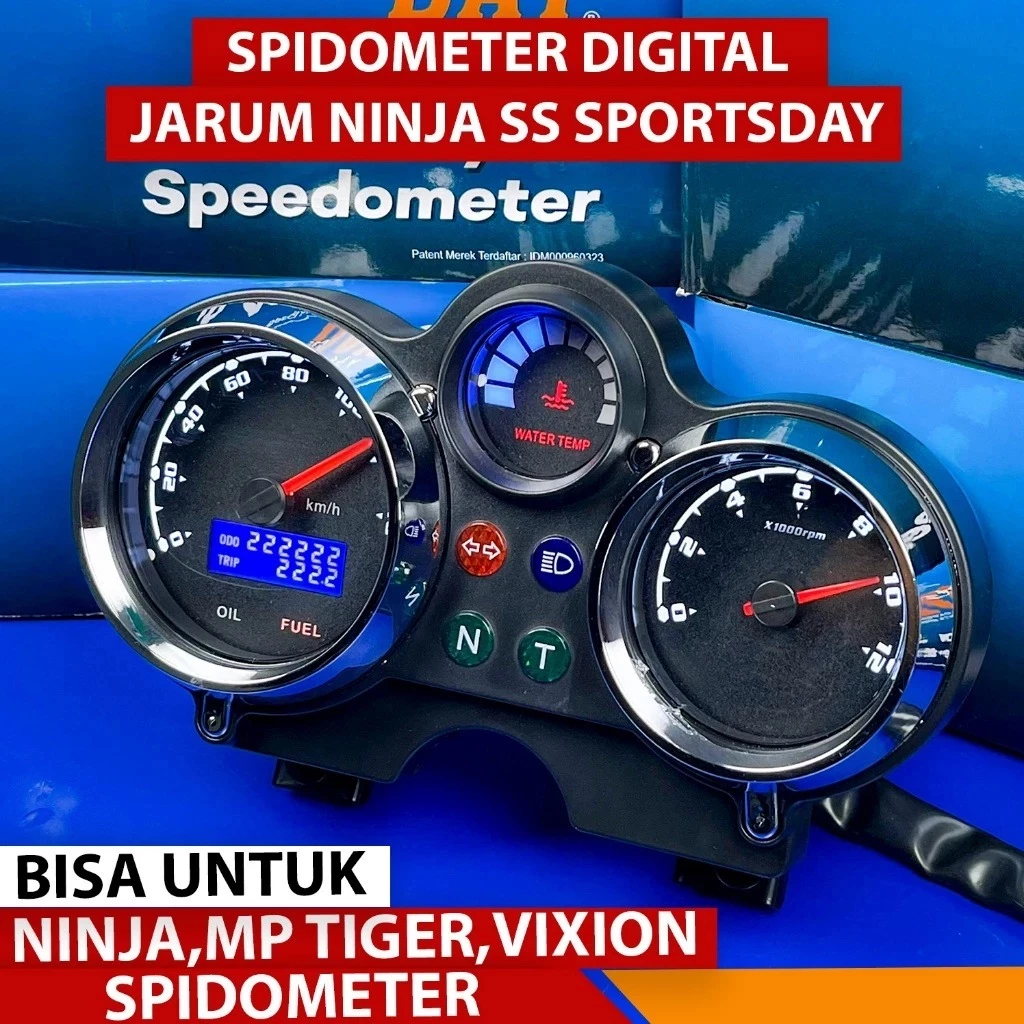 Jual Speedometer RX King Digital Spido Spidometer Yamaha RX King RXK ...