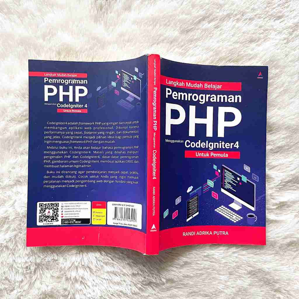 Jual BUKU KOMPUTER LANGKAH MUDAH BELAJAR PEMROGRAMAN PHP MENGGUNAKAN ...