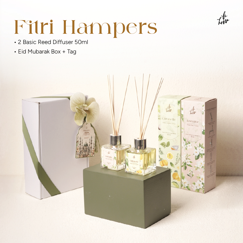Jual Le Havre - Hampers Lebaran Reed Diffuser 50ml (Eid Mubarak Hampers ...