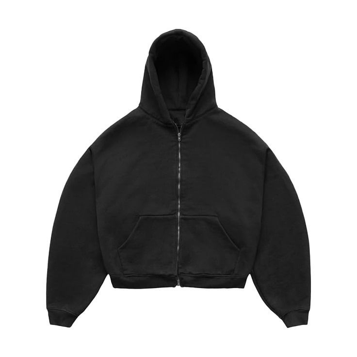 Jual MAANY | HOODIE POLOS DOUBLE ZIPPER BOXY GSM 280 | UNISEX | Shopee ...