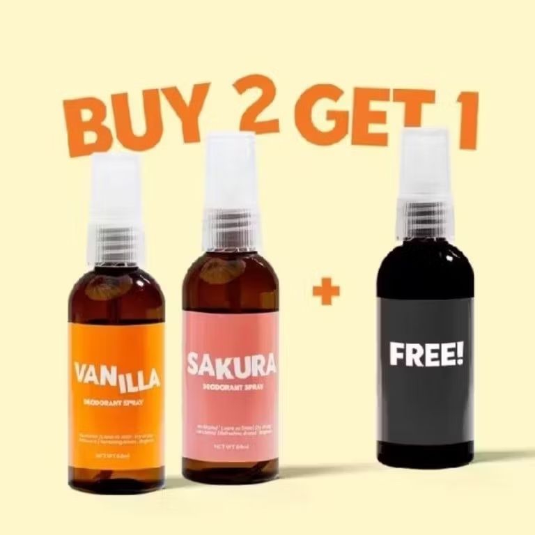 Jual PROMO SPECIAL BUY 1 GET 3 DEODORANT NATURALS - DEODORANT AROMA ...