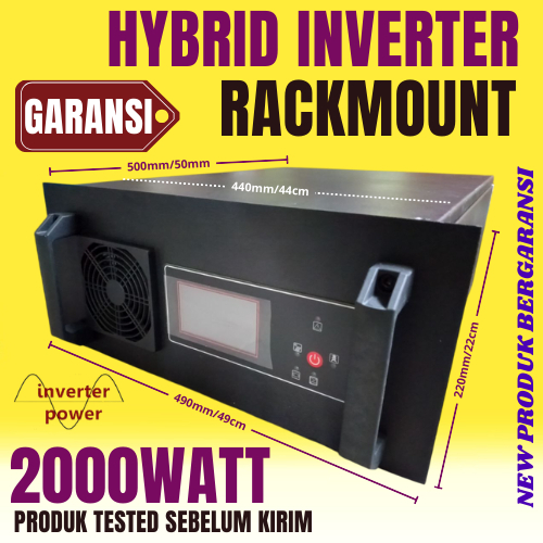 Jual Rackmount Offgrid Inverter Low Frequency Toroid Inverter UPS Rack ...