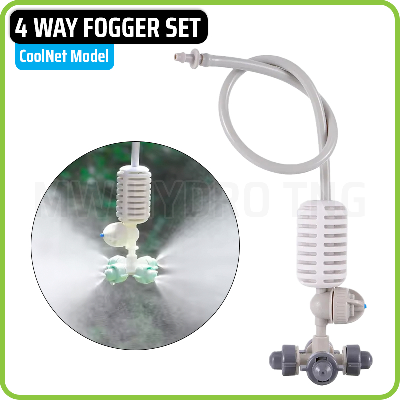 Jual 4 Way Fogger Set / Hanging Misting Nozzle | Set Mikro Sprinkler ...