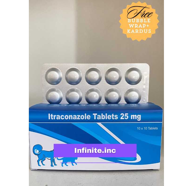 Jual Itraconazole 25 mg 1 box (100tablet) | Shopee Indonesia