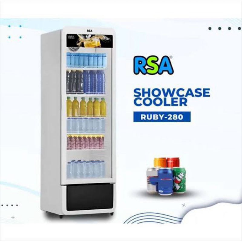 Jual Showcase Rsa Ruby 280 No Frost 280 Liter | Shopee Indonesia