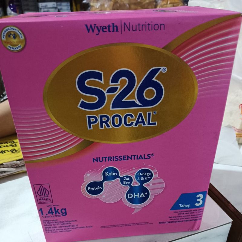 Jual S26 Procal Tahap 3 1,4kg Vanila | Shopee Indonesia