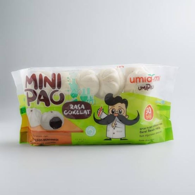 Jual Umiami Minipao Bakpao Bapau Rasa Cokelat isi 30pcs | Shopee Indonesia