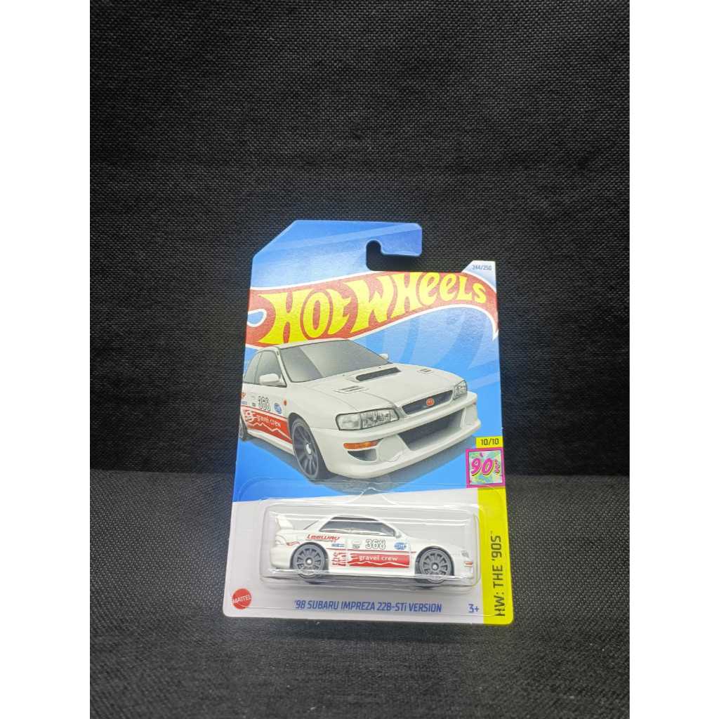Hot Wheels 98 Subaru Impreza 22B STi Version – Dunkelblauer J-Imports Flitzer Im Maßstab 1:64