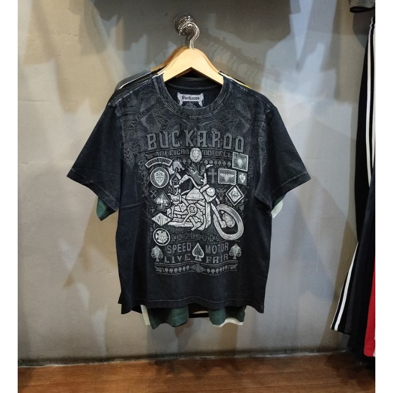 Jual kaos vintage Buckaroo American motorcl original | Shopee Indonesia