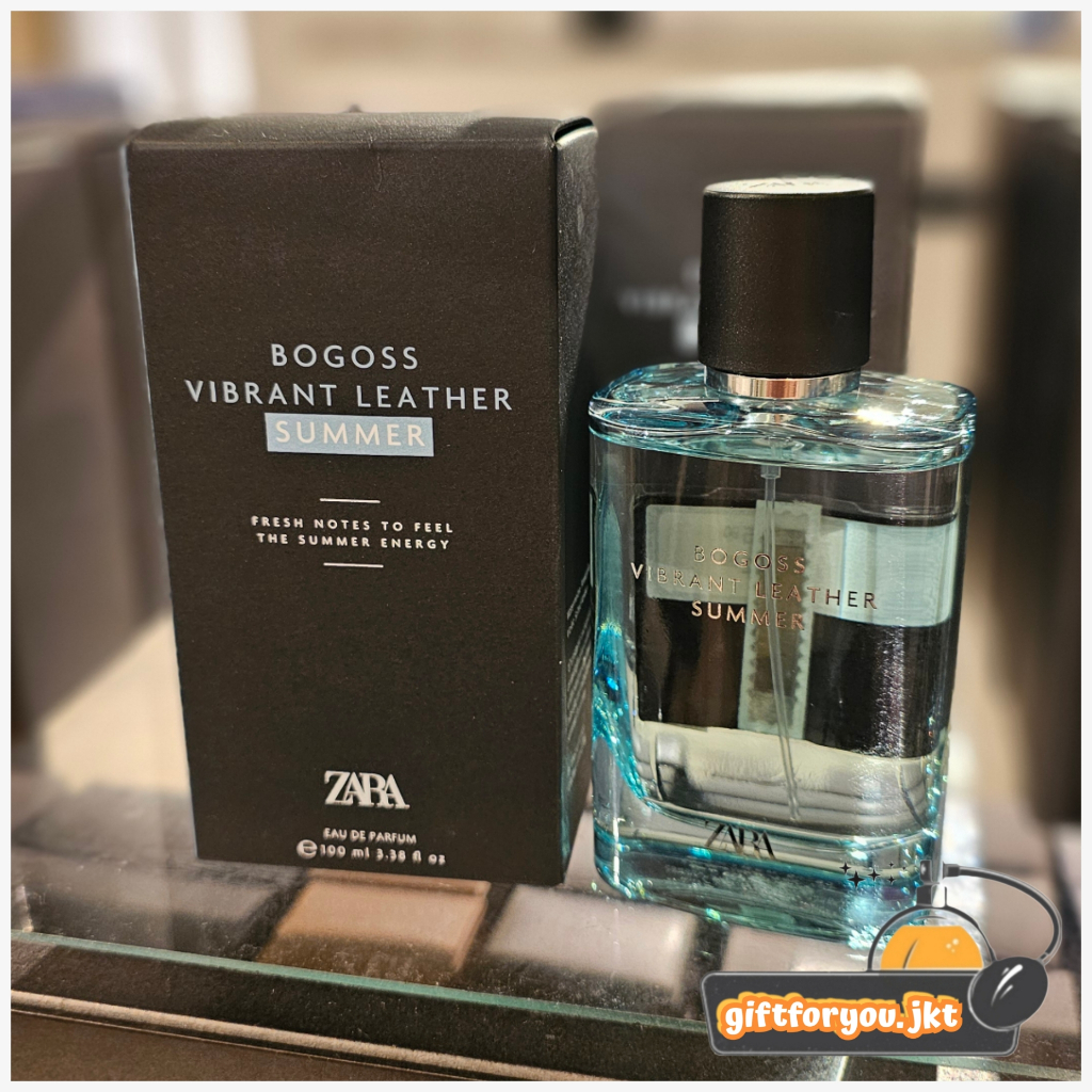 Parfum Zara Vibrant Leather Bogoss 60 100 Original Perfume Wave Fire Wild  Paket EDP Winter Summer Original Official Store Asli Zara Man Perfume Cowok 