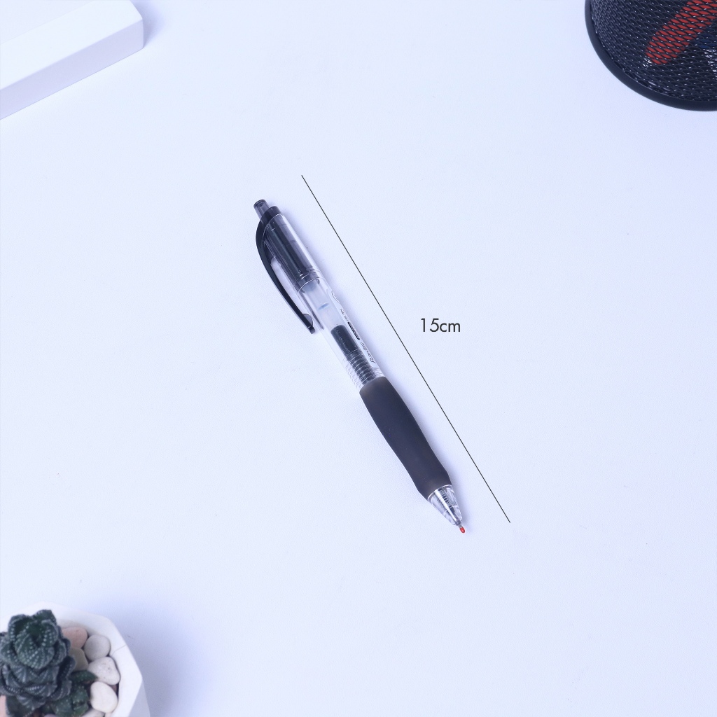 Pulpen Pena Gel Pen ST Tip 0.5 mm Silicone Grip Bantex BG1006 (3)