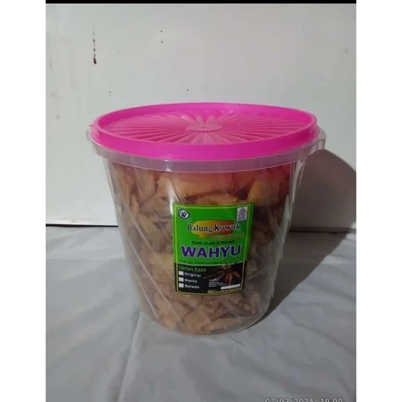 Balung Kuwuk - Keripik Singkong tersedia rasa original, manis, & balado