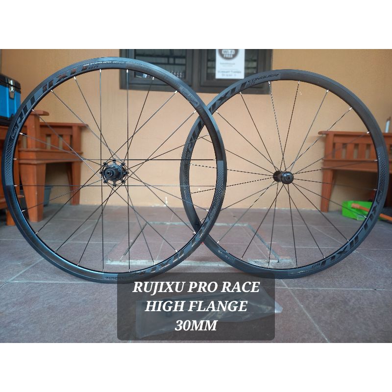 Jual Rujixu Pro Race Wheelset 700c Rim Brake 30mm 40mm High Flange