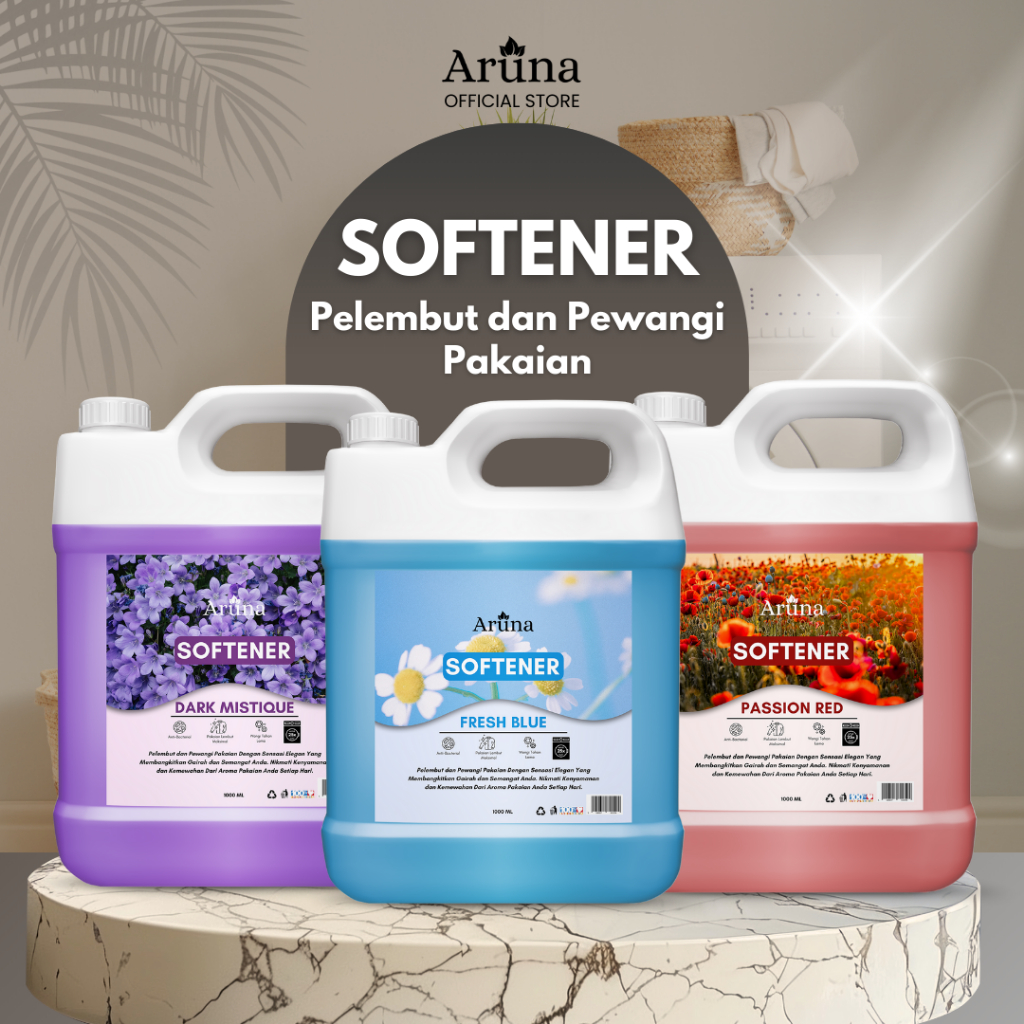 Jual Pelembut dan Pewangi Pakaian Softener Liquid 1000ml Antibacterial
