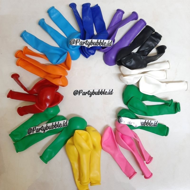 Jual Balon doff size 5 inch 5