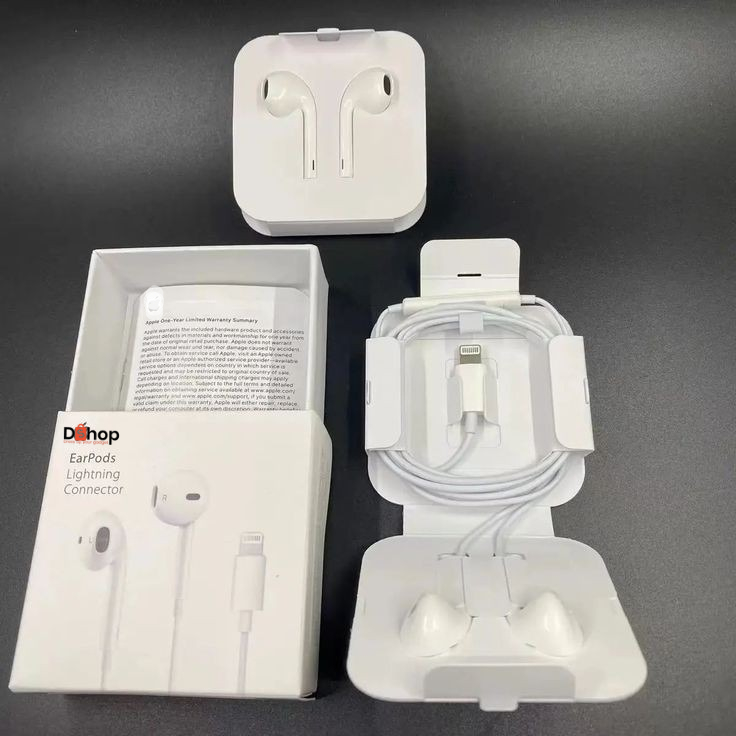 Lightning Cable Earpods Apple Warranty With Lightning Connector - Main Image