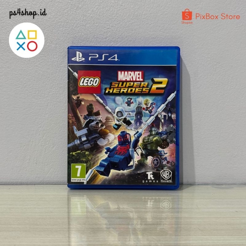 Jual BD Kaset PS4 LEGO Marvel Super Heroes Bekas Second Original