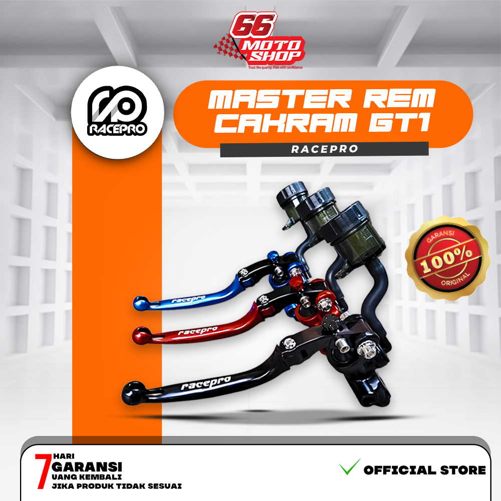 Jual MASTER REM racepro GT1 17,5mm original no kw | Shopee Indonesia