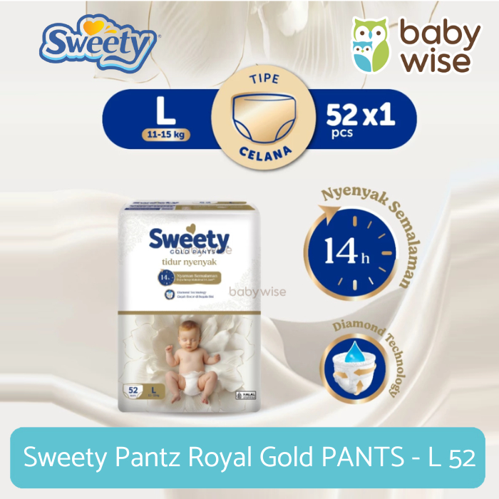 Jual Sweety Pantz Royal Gold PANTS - L 52 | Shopee Indonesia