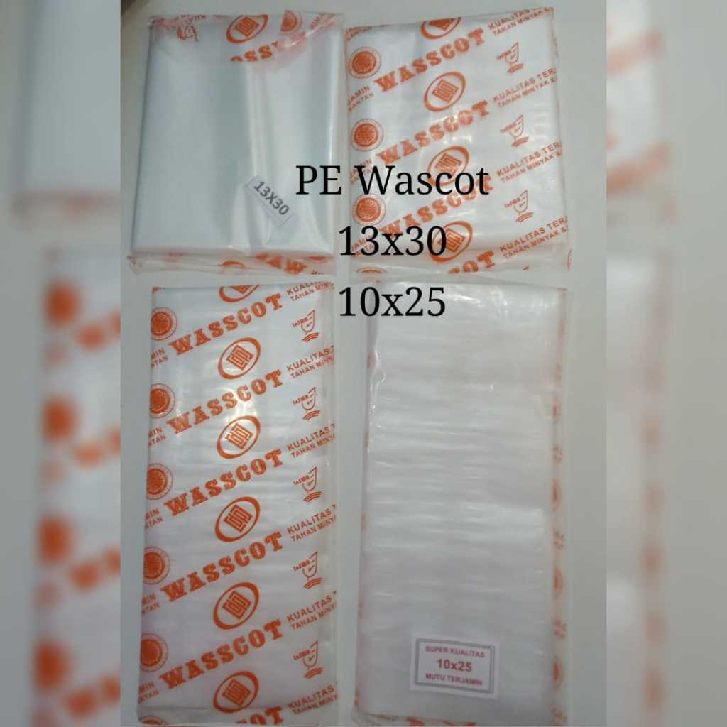 Jual Plastik es PE tomat WASCOTT/ plastik gula / plastik es 13x30 ...