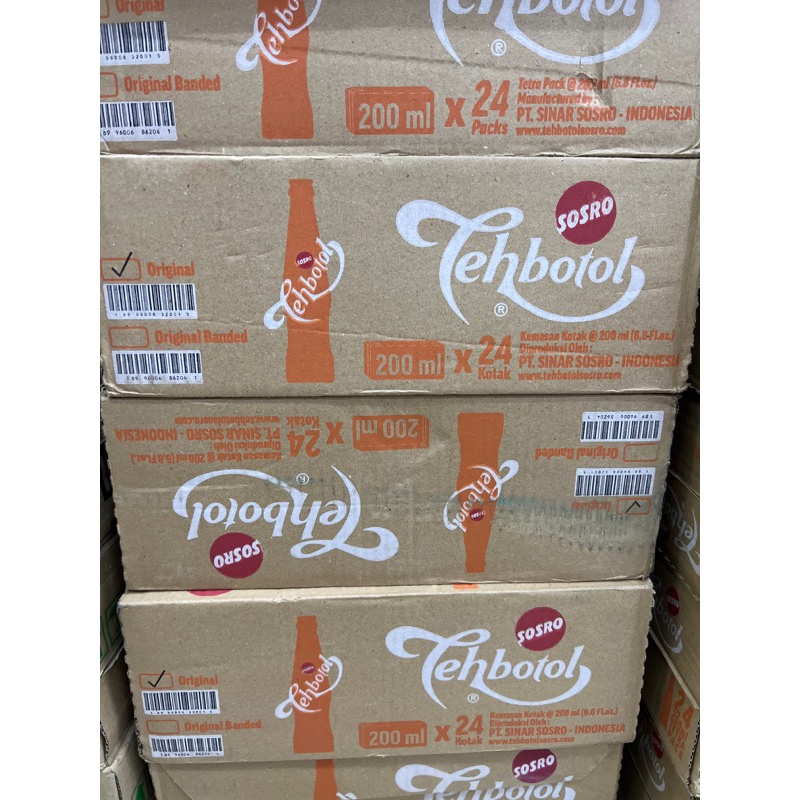Jual Teh Botol Kotak 200Ml Terlengkap & Harga Terbaru Mei 2026 | Shopee ...