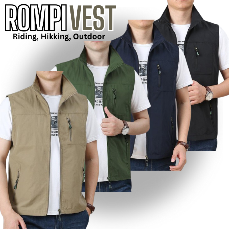 Jual Rompi Safety Motor Vest Riding Hiking Outdoor Tactical Propos All ...