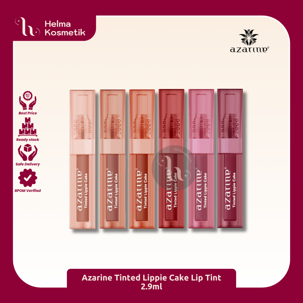 Jual Azarine Tinted Lippie Cake Lip Tint 2.9ml - Azarine x Red Velvet ...
