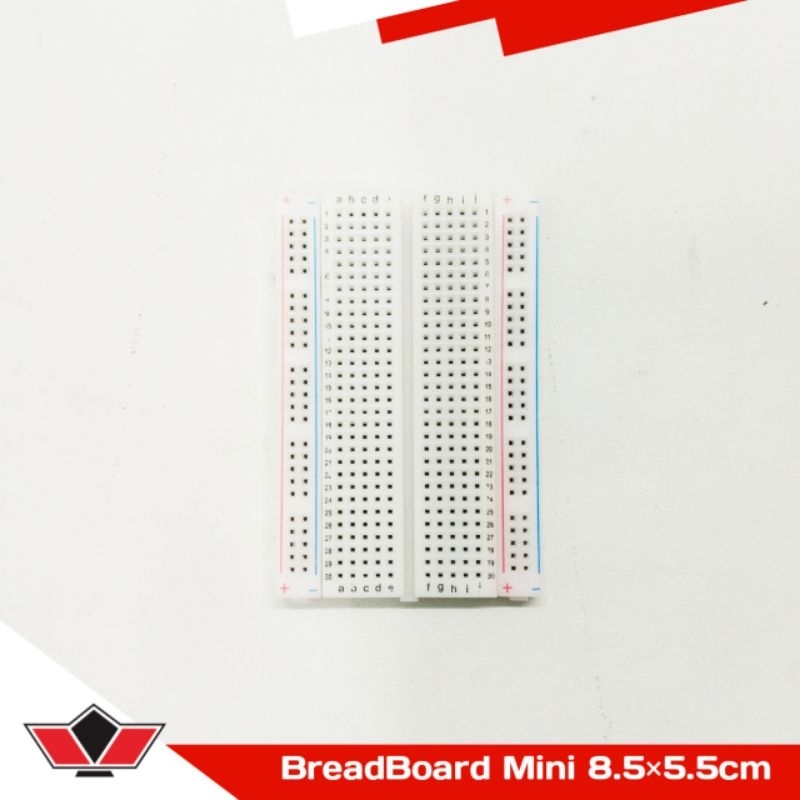 Jual Mini BreadBoard 8.5x5.5cm Solderless PCB Circuit Board 400Hole ...