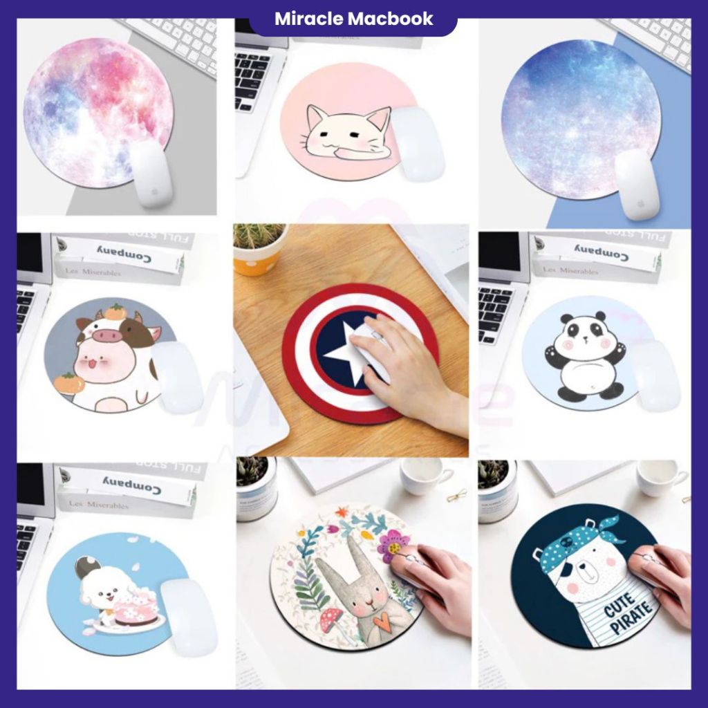 Jual Mouse pad bulat kartun/mouse pad murah/mouse pad standar/bantal ...