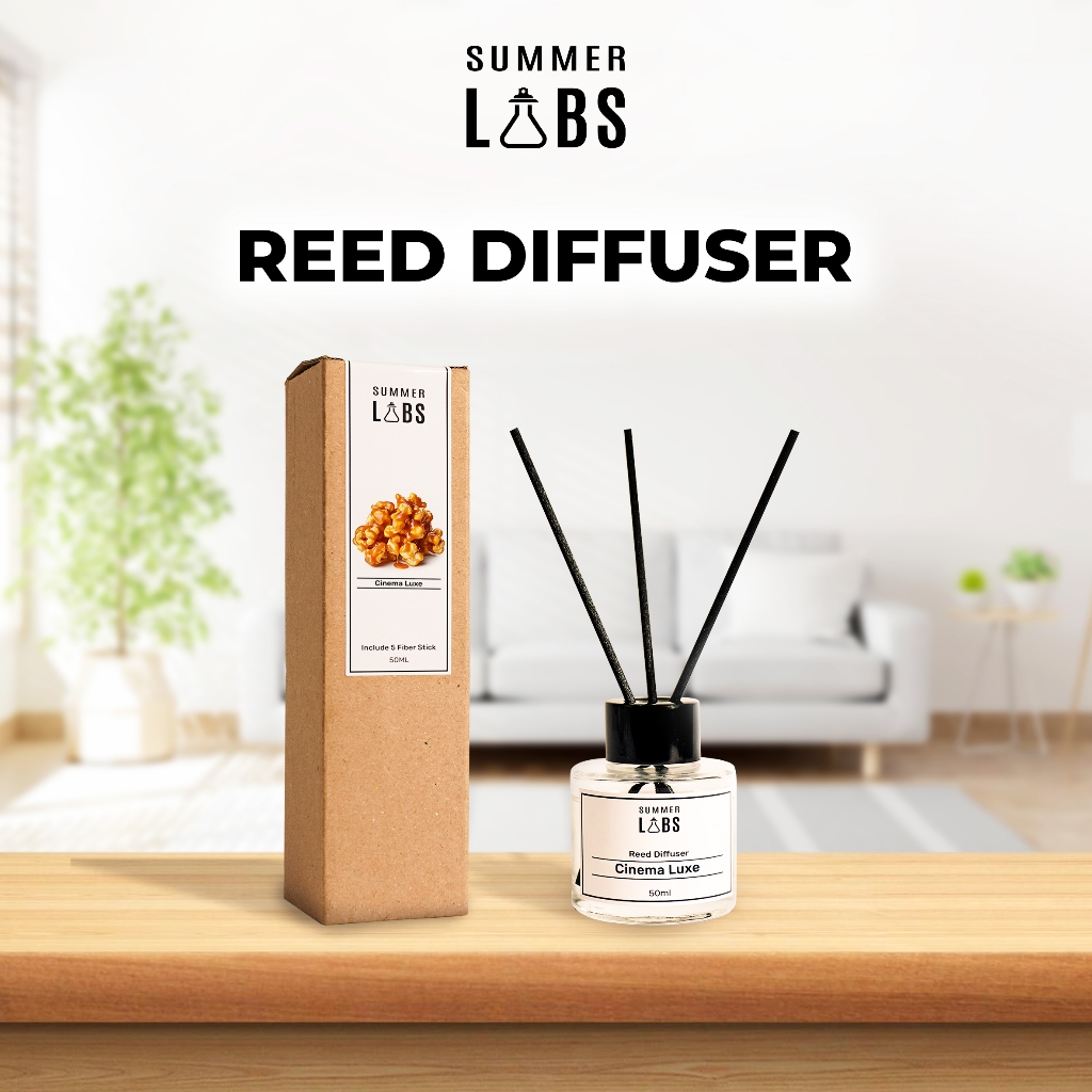 Jual SummerLabs Cinema Luxe - Reed Diffuser Wangi Popcorn Caramel ...