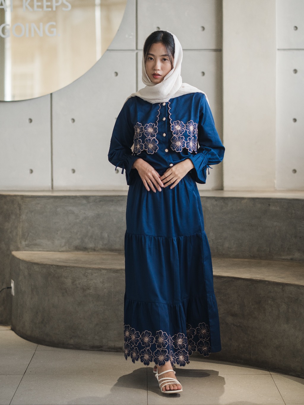 Jual NUERA FITRi-stelan rok-KOREA STYLE-baju dan rok | Shopee Indonesia