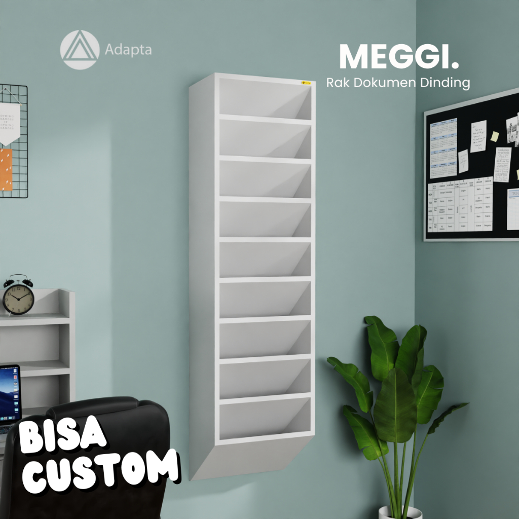 Jual Adapta - Rak Dokumen Tempel Dinding Minimalis - Mail Organizer ...