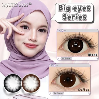Mysticeyes Softlens Big eyes Series Black 14.5MM