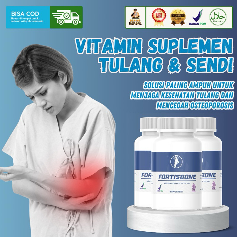 Jual FORTEBONE Vitamin Tulang dan Sendi Vitamin Kesehatan Tulang Obat ...