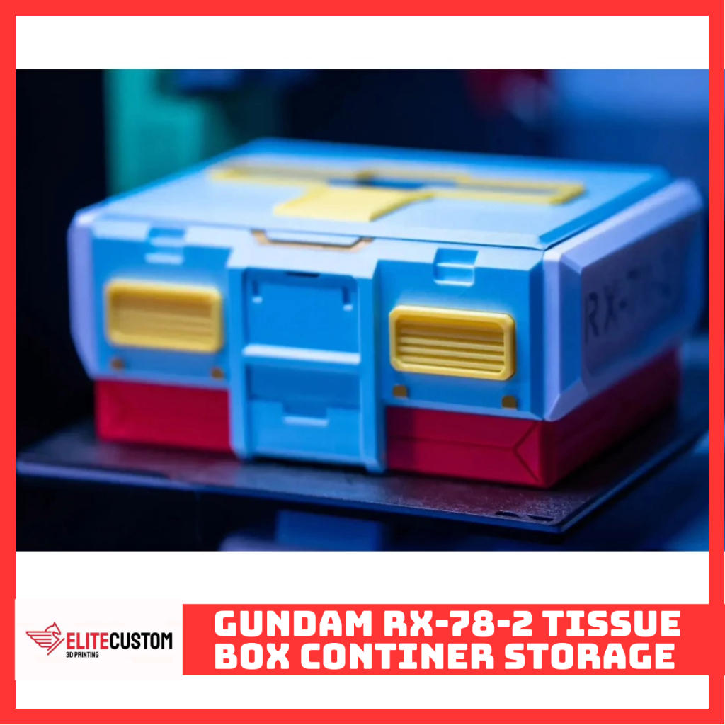 Jual Gundam RX-78-2 Tissue Box Continer Storage Tissue Unik Estetik ...