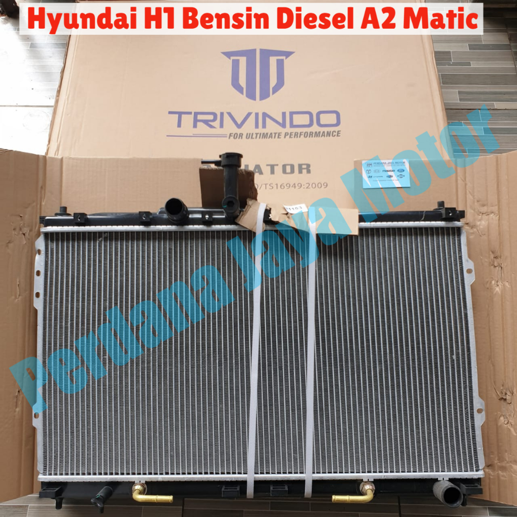 Jual Radiator Hyundai H1 H-1 Bensin Diesel A2 Manual Matic MT AT ...