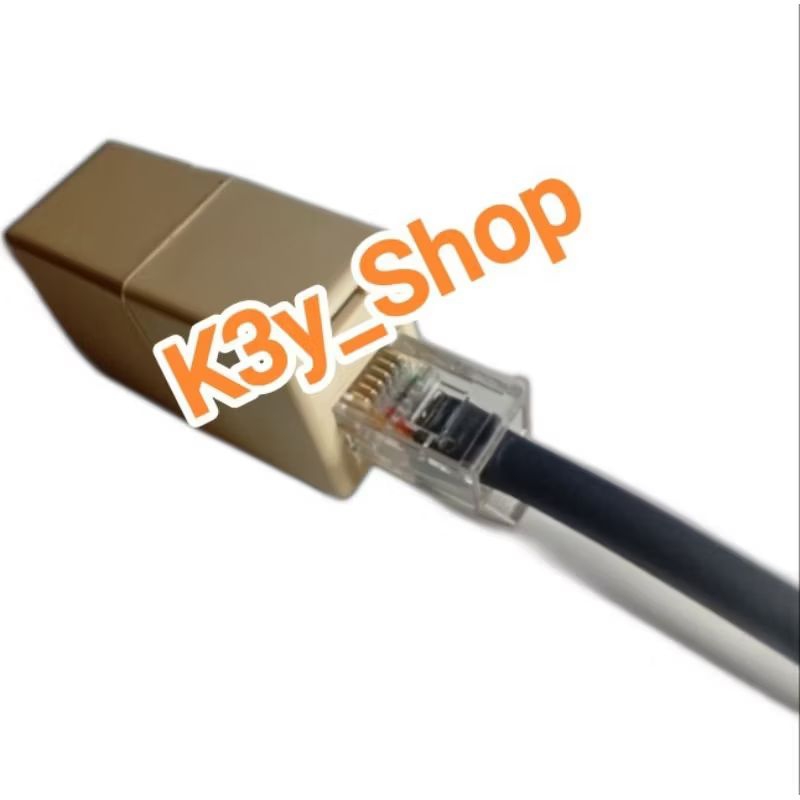 Jual Sambungan Mic Yaesu RJ12 6pin / RJ12 Female To Female / Sambungan ...