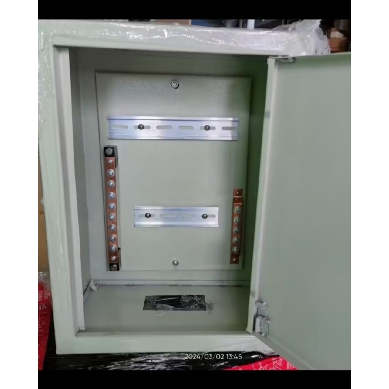 Jual box panel indoor custom 30x40x18 40x30x18 rel mcb + busbar nol ...